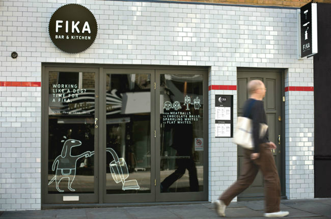 fika bar and kitchen london
